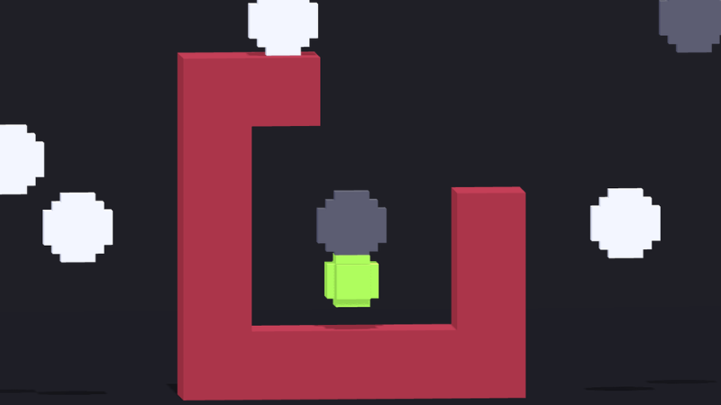 Help the green ball reach the finish line.