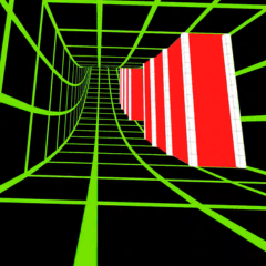 Avoiding the red walls is one of the many challenges in Extreme Run 3D.