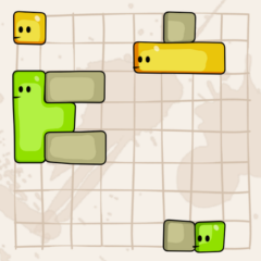 Complete level 8 in 6 moves to get 3 stars in Jelly Doods!