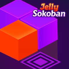 Test your brain with Jelly Sokoban online!