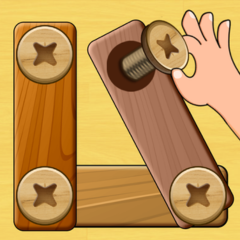 Play Wood Nuts & Bolts Puzzle online!
